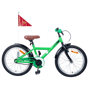 vidaXL Bicicleta Infantil 20 Polegadas para 6-11 Anos Verde
