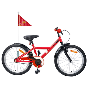 vidaXL Bicicleta Infantil 20 Polegadas para 6-11 Anos Vermelho