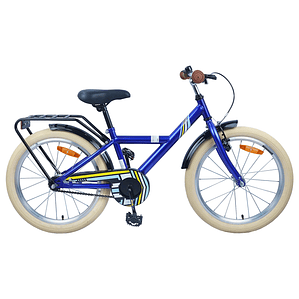 vidaXL Bicicleta Infantil 24 Polegadas para 8-12 anos Azul Escuro