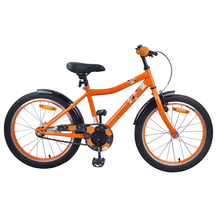 vidaXL Bicicleta Infantil 20 Polegadas para 6-11 Anos Laranja 1