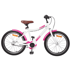 vidaXL Bicicleta Infantil 24 Polegadas para 8-12 anos Rosa