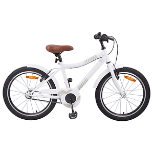 vidaXL Bicicleta Infantil 24 Polegadas para 8-12 anos branco