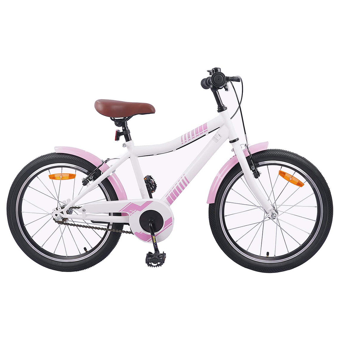 vidaXL Bicicleta Infantil 24 Polegadas para 8-12 anos Rosa Claro 1