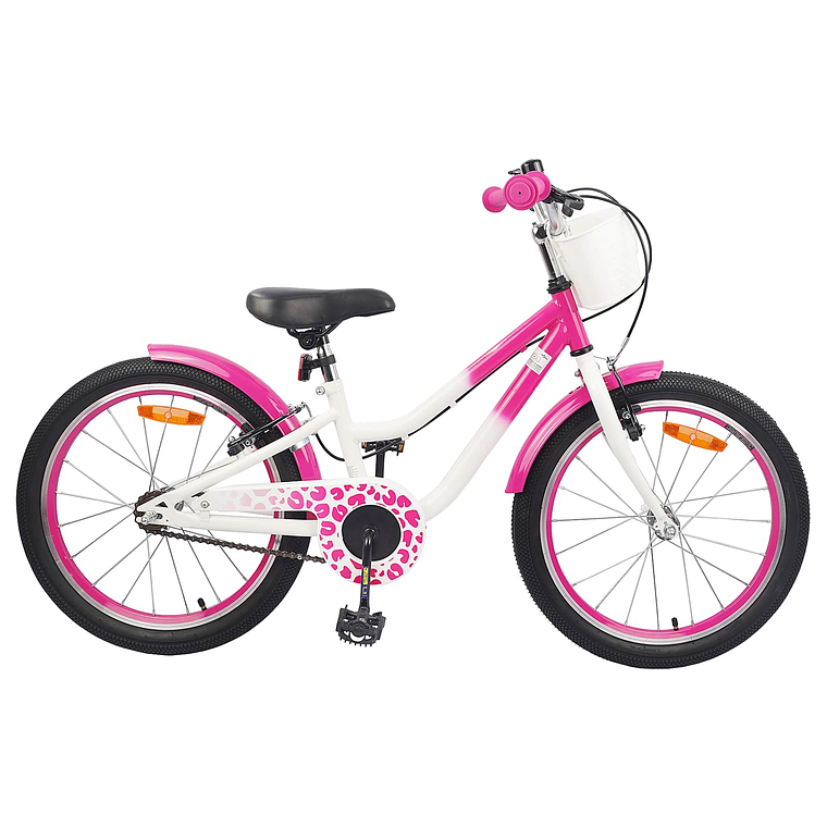 vidaXL Bicicleta Infantil 20 Polegadas para 6-11 Anos Rosa Escuro 1