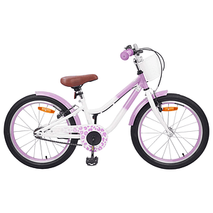 vidaXL Bicicleta Infantil 20 Polegadas para 6-11 Anos Roxo