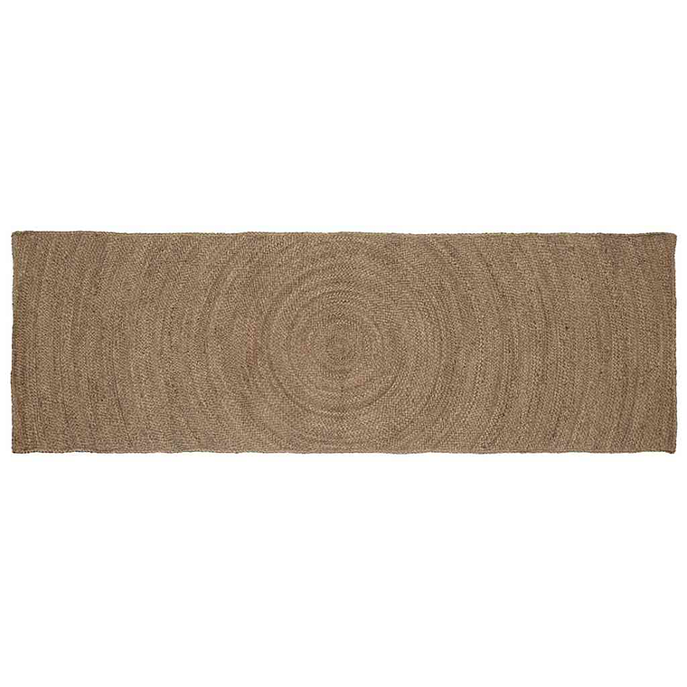 vidaXL Tapetes de área Retangular Cinzeto 60 x 200 cm Juta 1