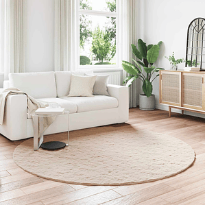 vidaXL Tapete de Pelo Sintético de Coelho Olite Cinzento-acastanhado