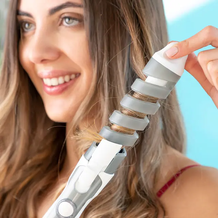 Spihair Ceramic Spiral Curling Iron | Creates Curls and Waves with an Innovative Design 4