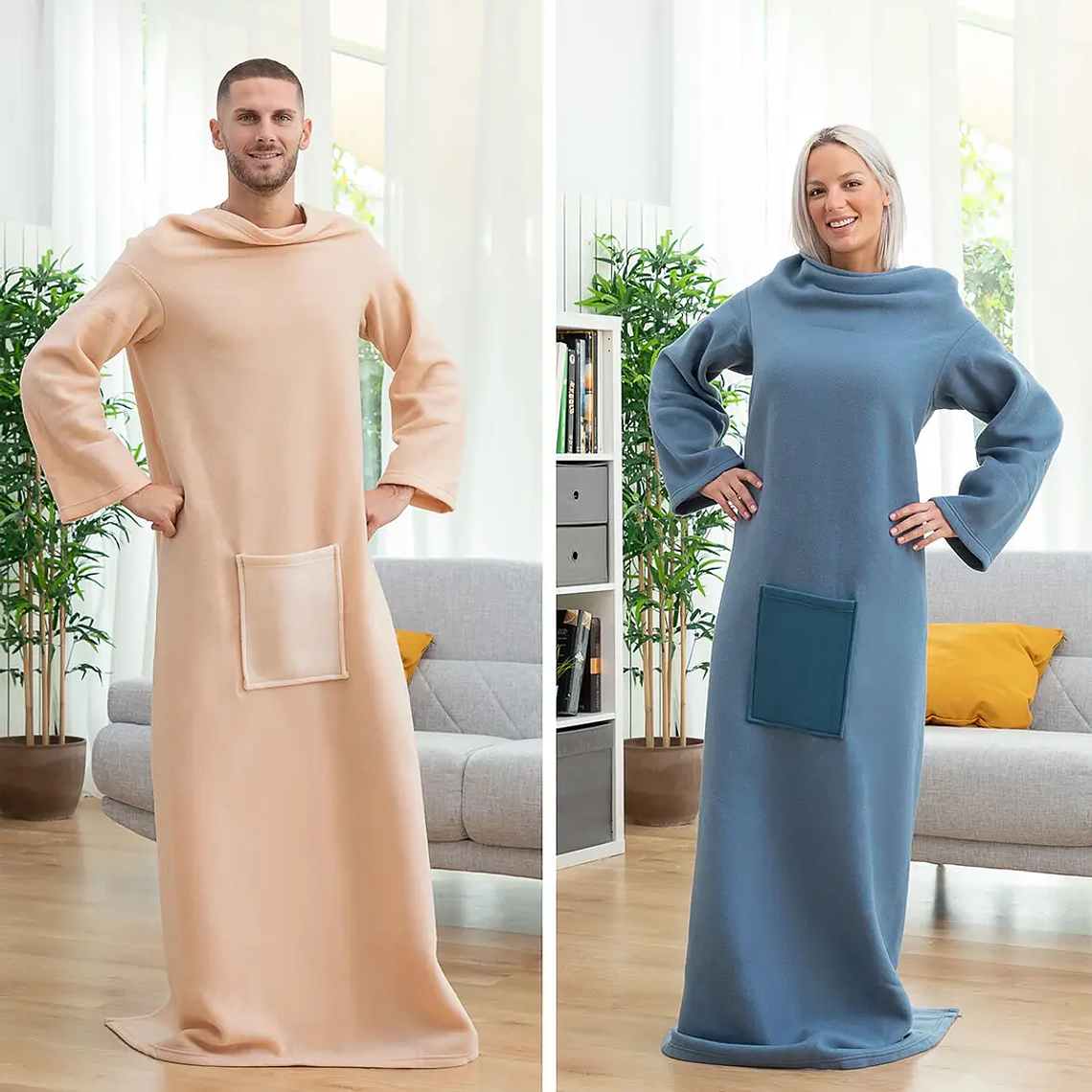 Cobertor com Mangas Individual 