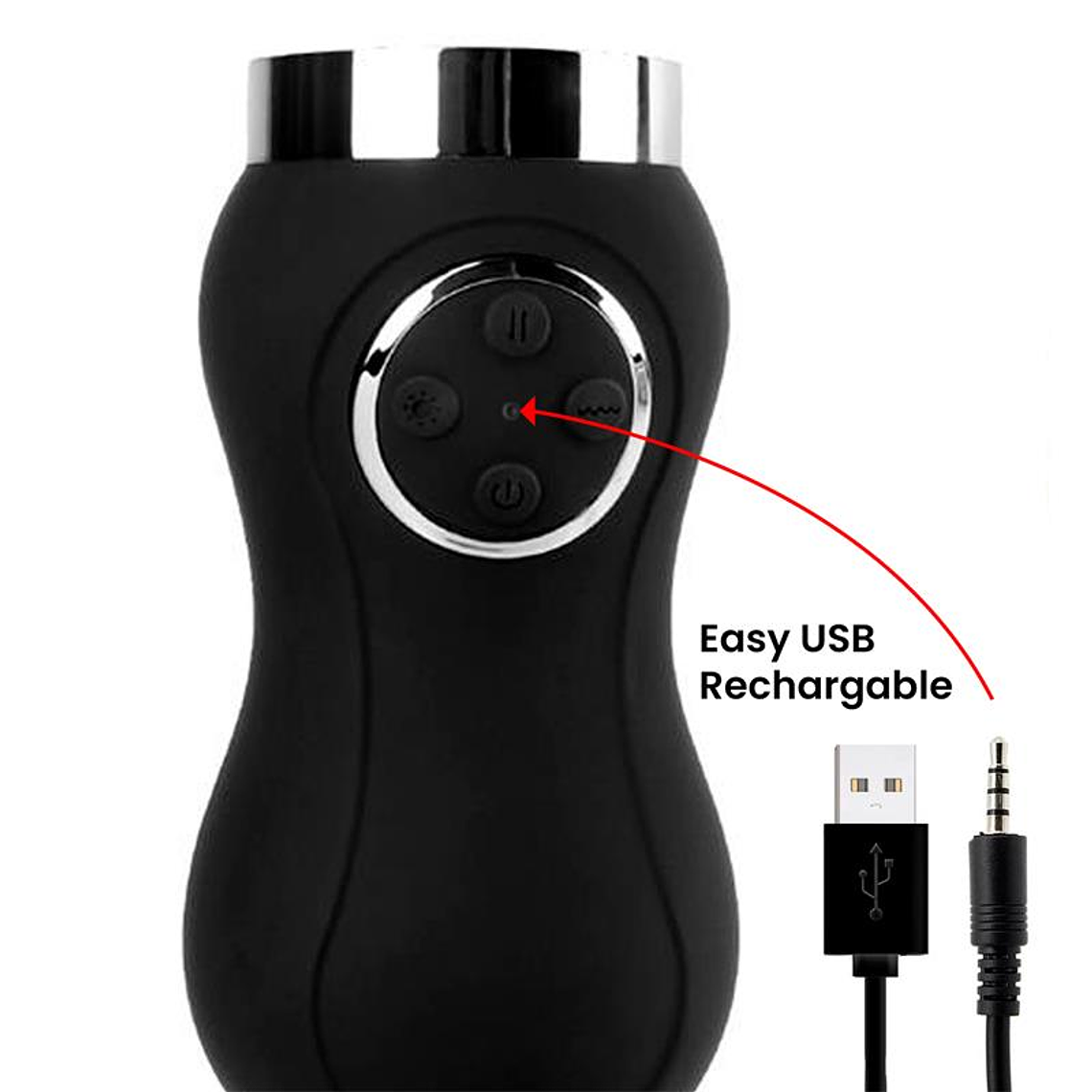 INTOYOU BDSM LINE Sex Machine: O Motor de Prazer com Thrusting, Vibração e Calor Realista 5