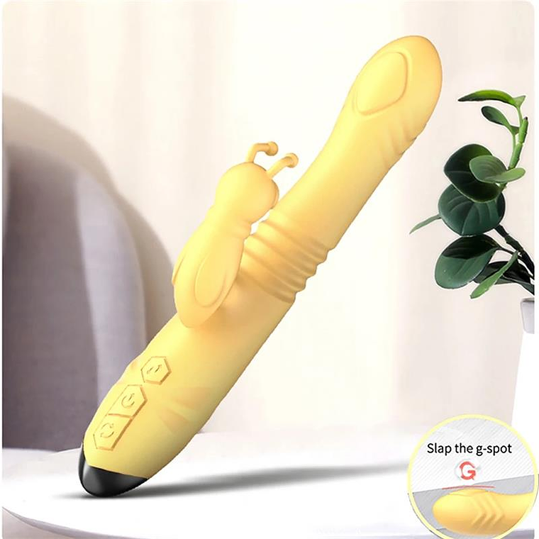 ENGILY ROSS Honeybee: O Vibrador Tri-Motor com Thrusting, Pulsação e a 