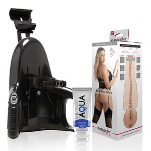 FLESHLIGHT PACK EXPERIÊNCIA SUPREMA: Mia Malkova Boss Level + Universal Launch + Lubrificante