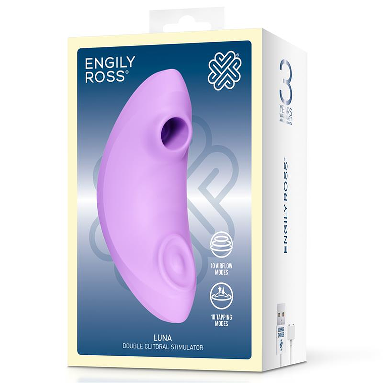 ENGILY ROSS Luna: O Estimulador Duplo de Sucção e Pulsação para um Prazer Personalizado 11