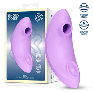 ENGILY ROSS Luna: O Estimulador Duplo de Sucção e Pulsação para um Prazer Personalizado