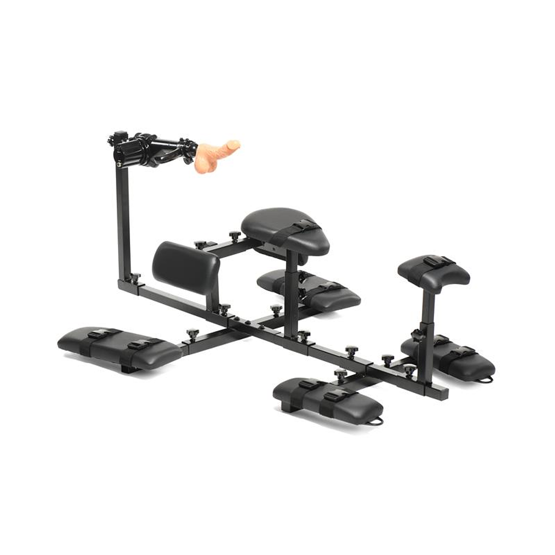 MASTER SERIES Subversion Deluxe Stockade: A Jaula Horizontal com Máquina Sexual Integrada para Experiências de Submissão Total 6