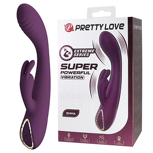 Vibrador com Coelhinho PRETTYLOVE Emma | 10 Modos e Silencioso