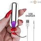 Vibrador Bala INTENSE Karen Mini | Recarregável e 10 Modos Prata - Thumbnail 3