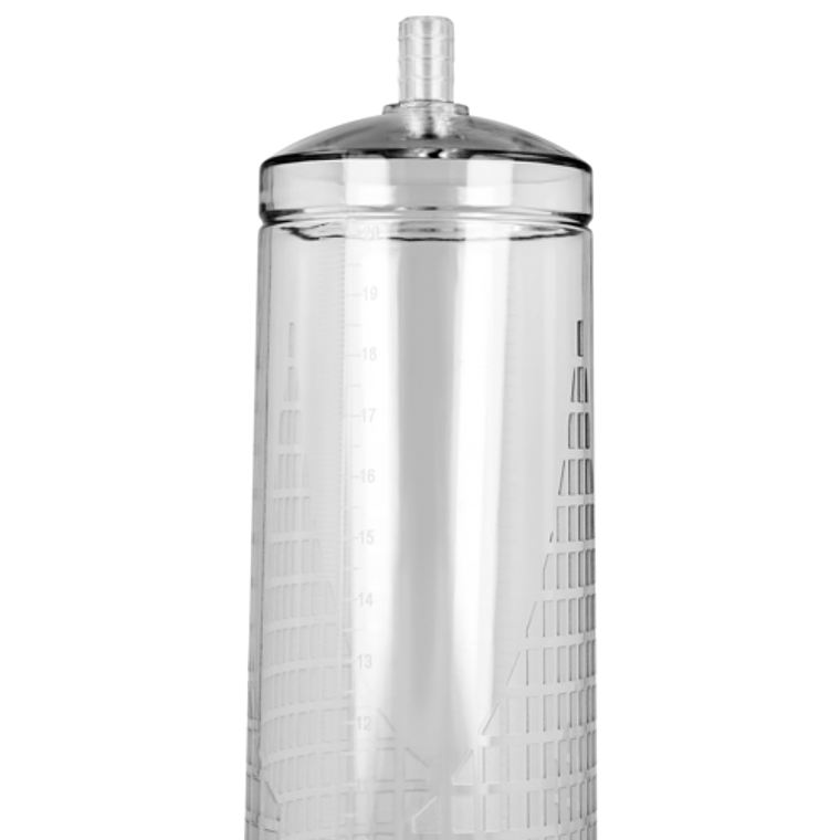 Bomba de Vácuo para Pênis INTENSE 02 | Transparente com Medidor 3