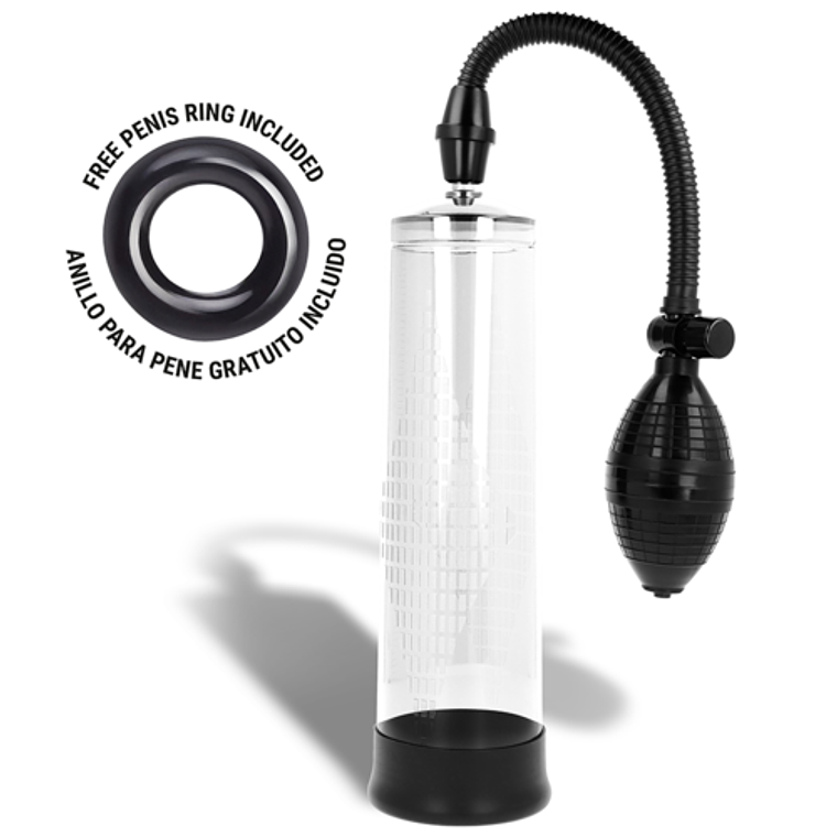 Bomba de Vácuo para Pênis INTENSE 02 | Transparente com Medidor 2