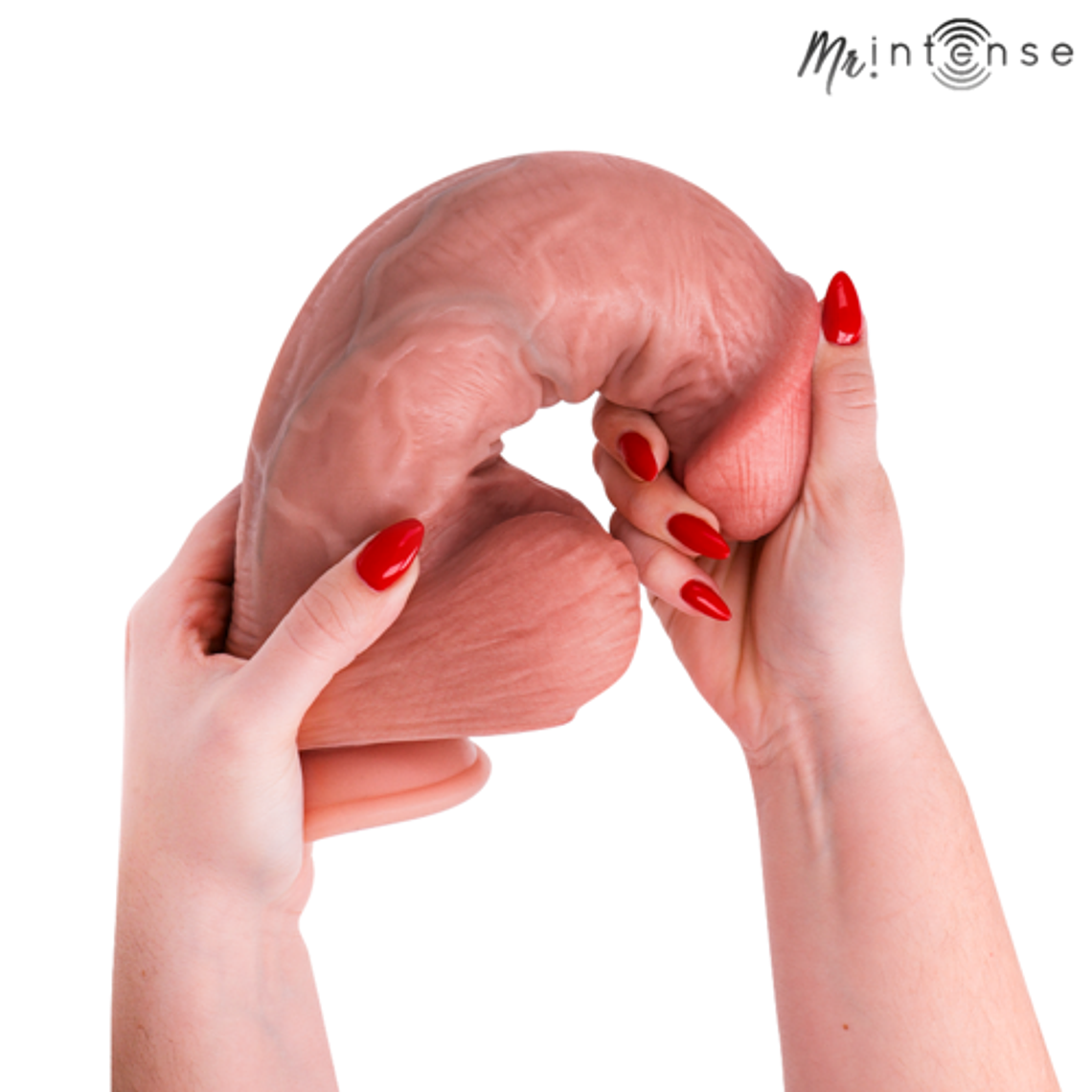 Dildo Extragrande MR INTENSE Spencer | 28 cm Silicone com Ventosa 3