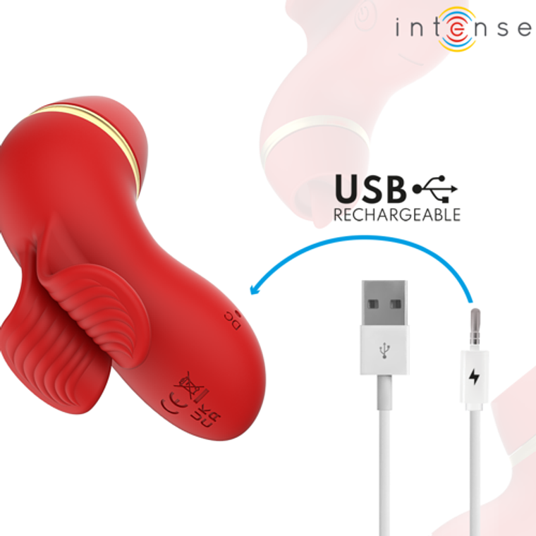 Patty INTENSE 4-Point Stimulator | Suction, Tickling and Licking 6