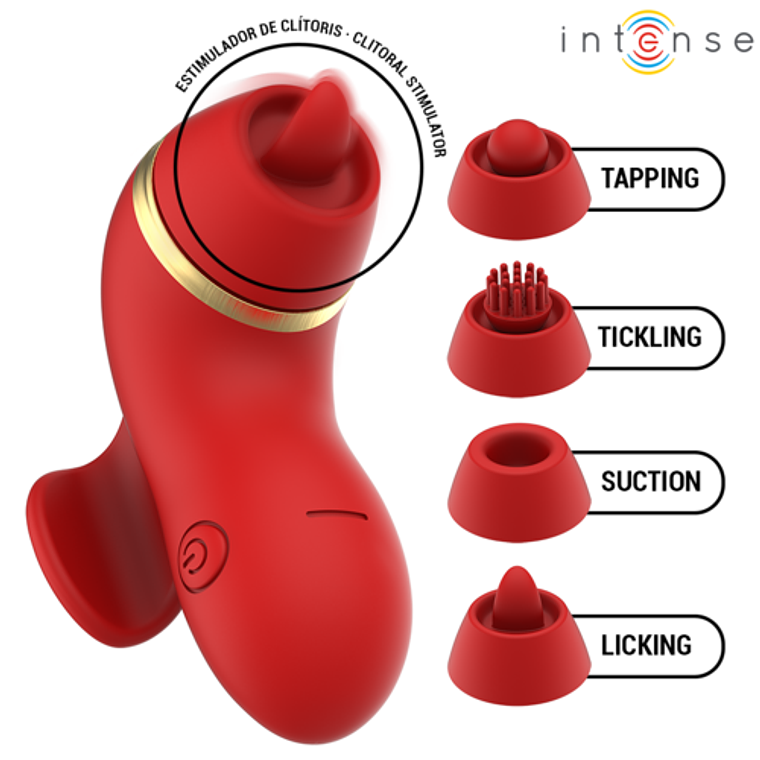 Patty INTENSE 4-Point Stimulator | Suction, Tickling and Licking 3