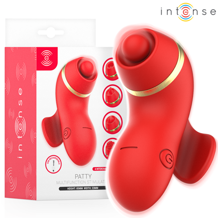 Patty INTENSE 4-Point Stimulator | Suction, Tickling and Licking 1
