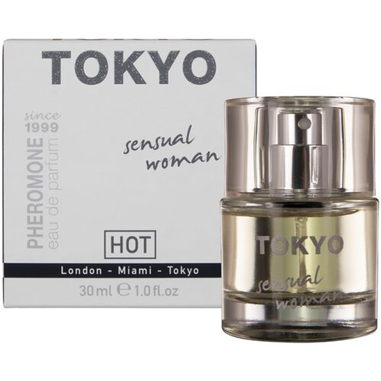 Perfume com Feromonas HOT Tokyo Sensual | Feminino 30 ml 1
