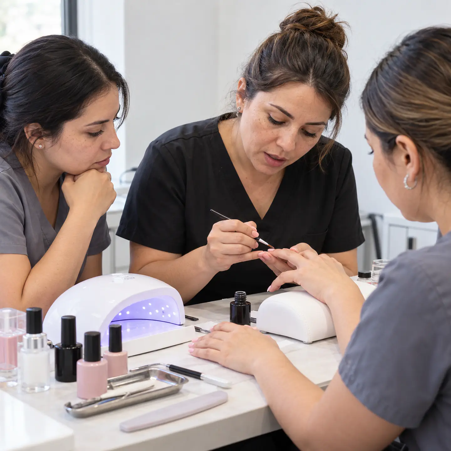 Curso Manicure Semipermanente + Nivelación con Base Rubber 1