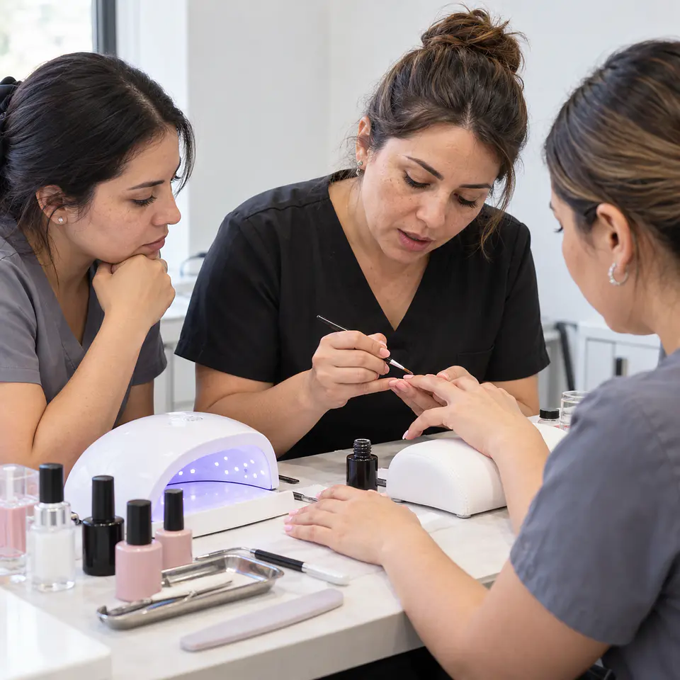 Curso Manicure Semipermanente + Nivelación con Base Rubber 1