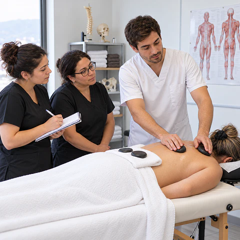 Curso Masaje con Piedras Calientes