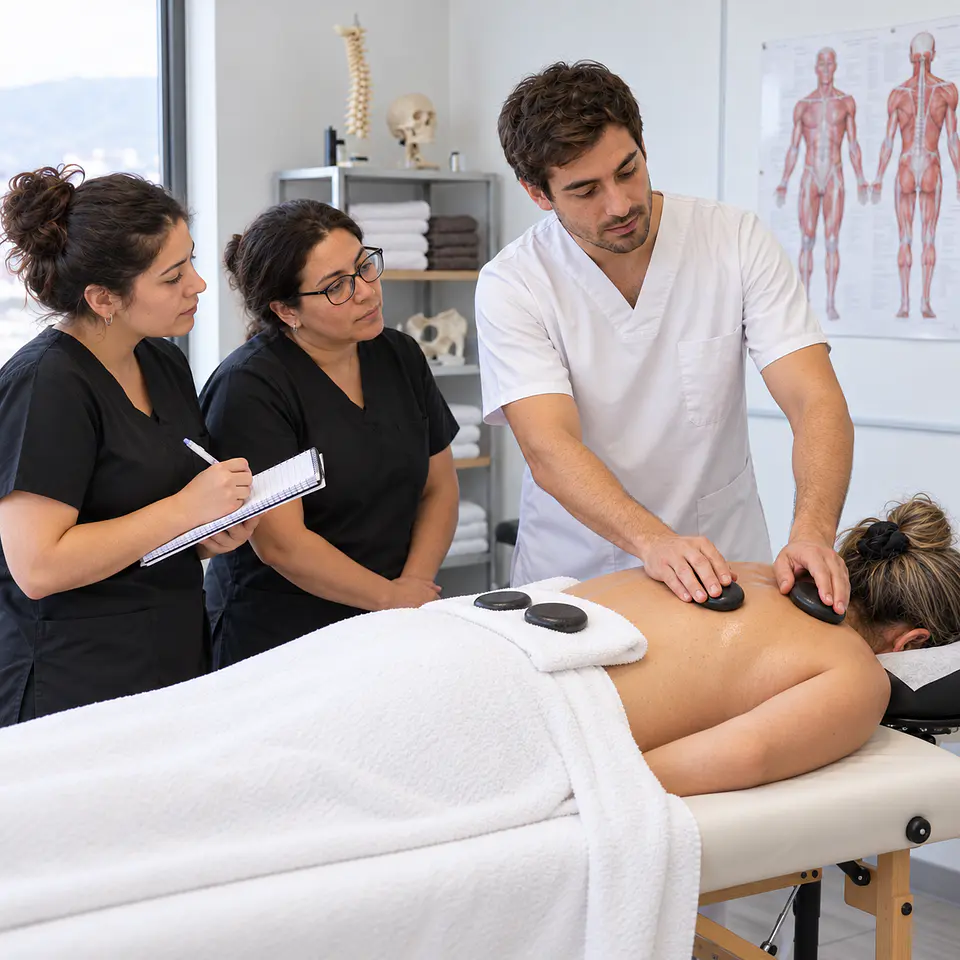 Curso Masaje con Piedras Calientes 1