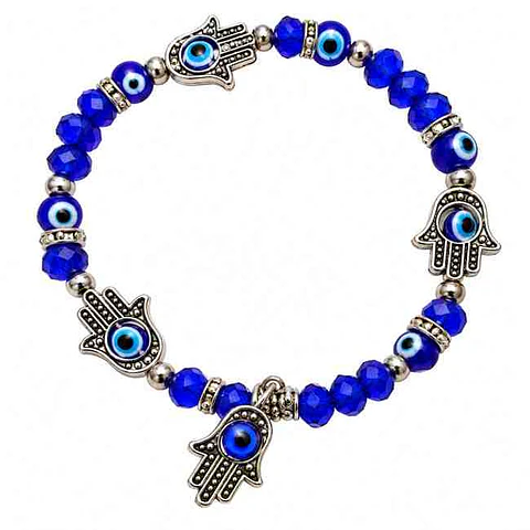Pulsera con Amuleto Ojo Turco – 18 cm