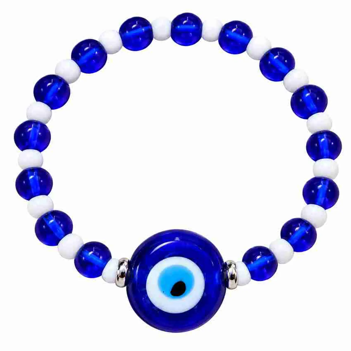 Pulsera con Amuleto Ojo Turco Redondo – 18cm 1