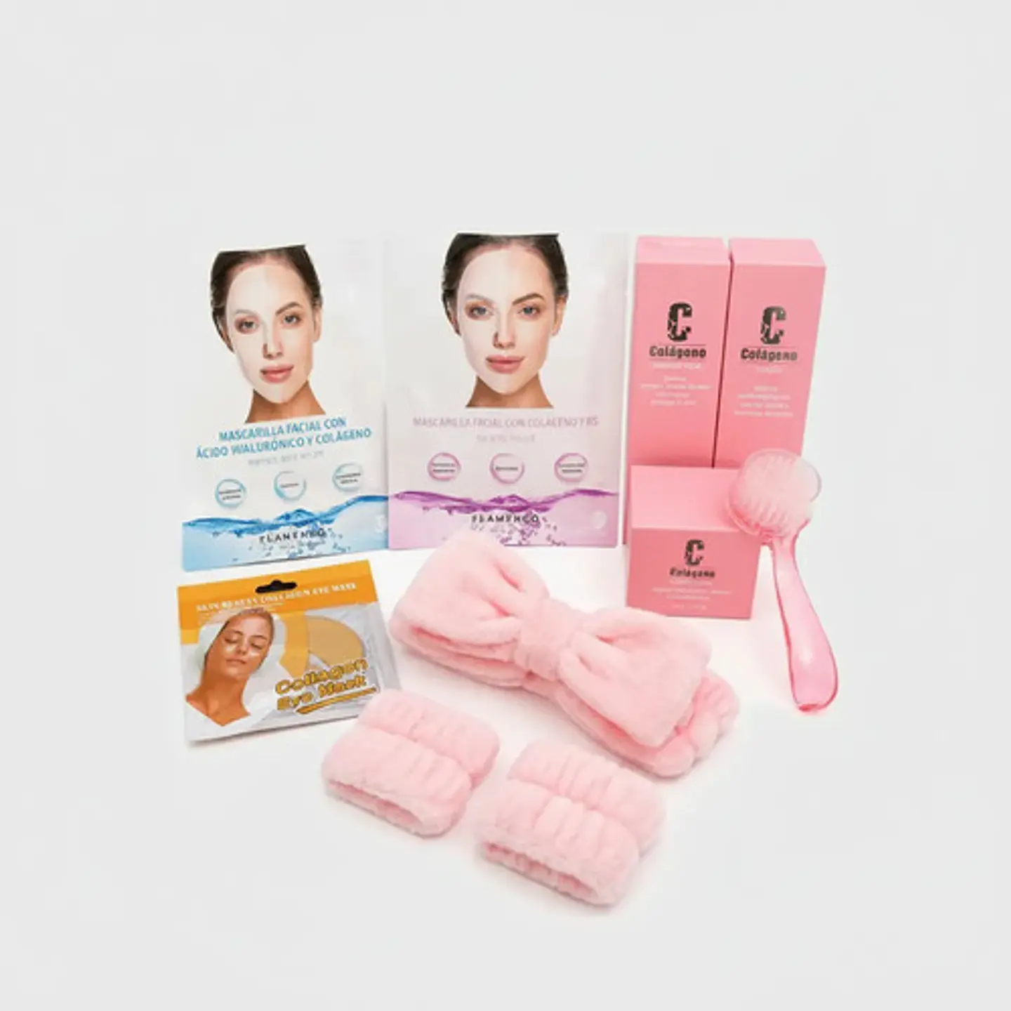 Kit Skincare Coreano Colágeno 8 Productos + Regalo Spa 3