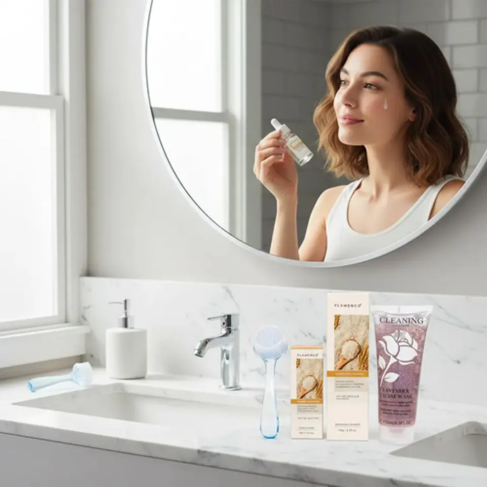 Kit Facial Glow Arroz Hidratante + Cepillo Regalo 2