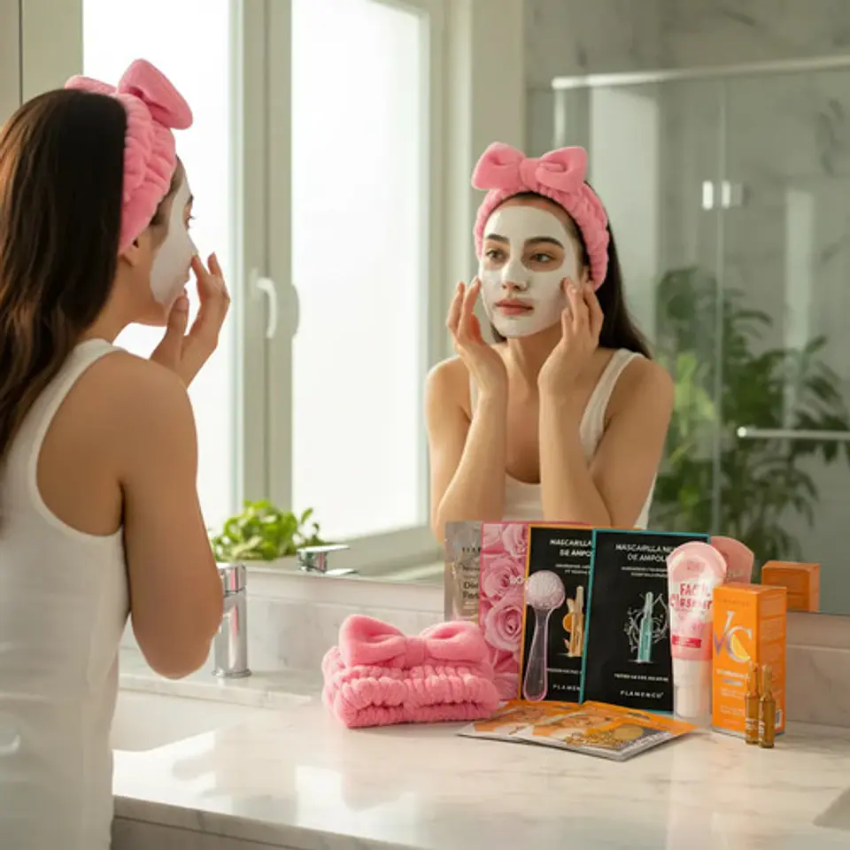 Kit Facial Glow Vitamina C + 2 Regalos Spa 2