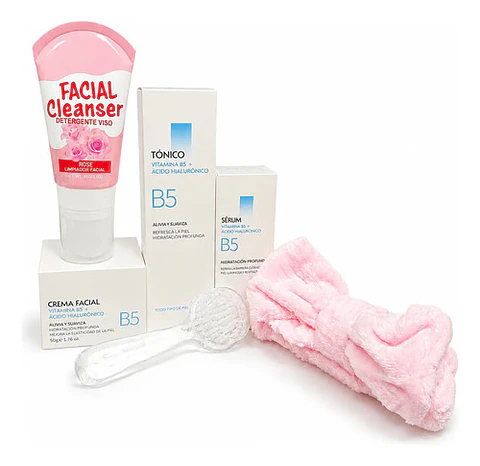 Kit Facial B5 Hidratación Profunda + Cintillo Regalo