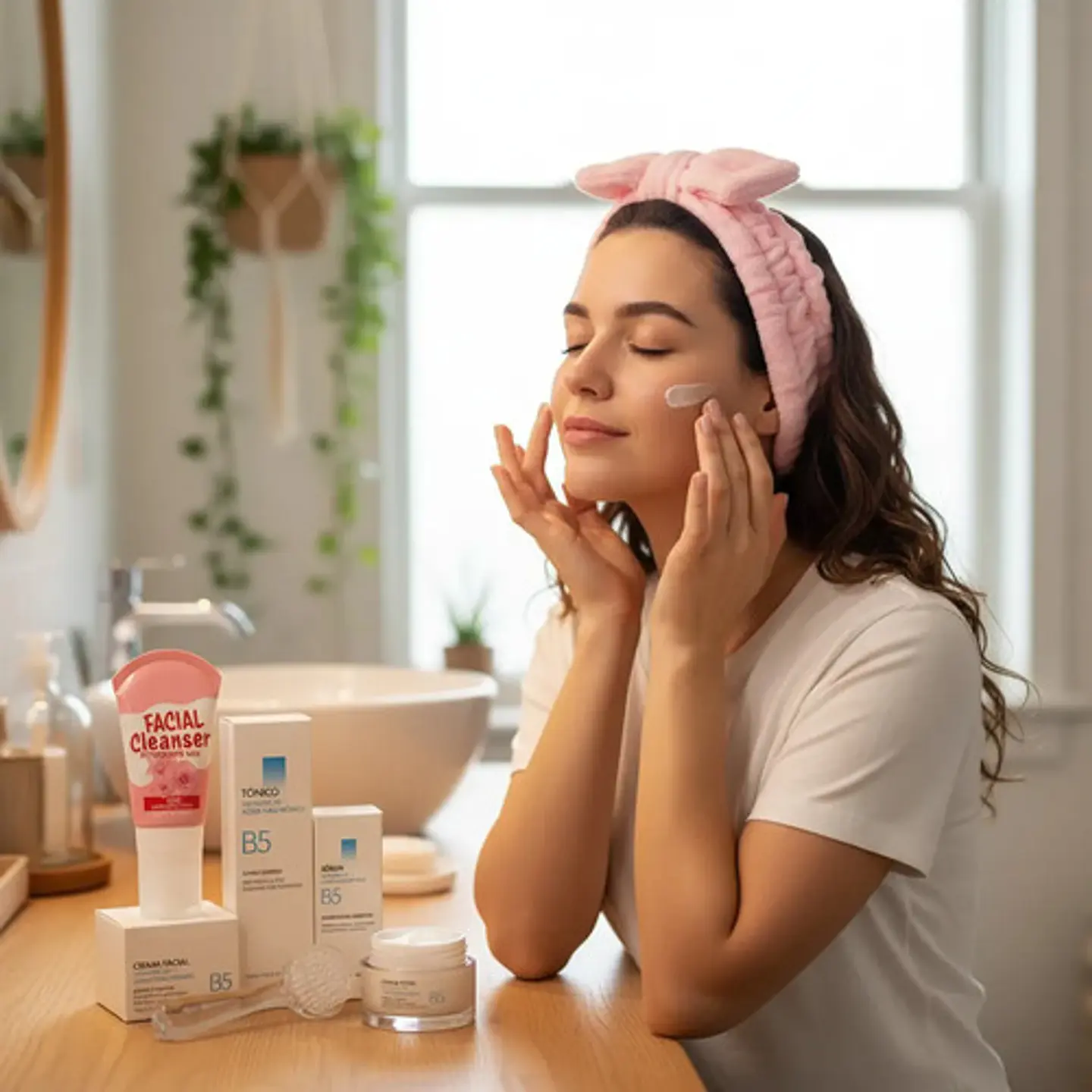 Kit Facial B5 Hidratación Profunda + Cintillo Regalo 2