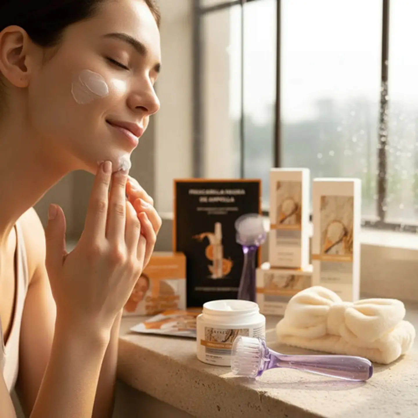 Kit Facial Arroz Hidratante Luminosidad 7 Piezas + Regalos 2
