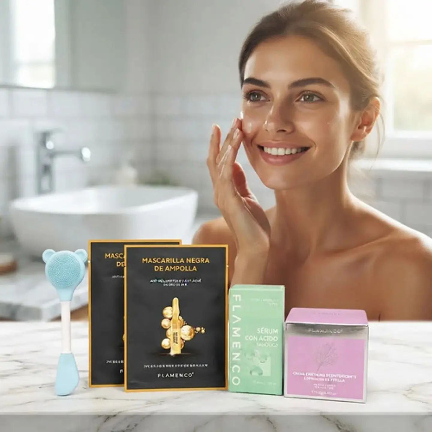 Kit Facial Piel Con Acné Ácido Salicílico Y Perlilla 6