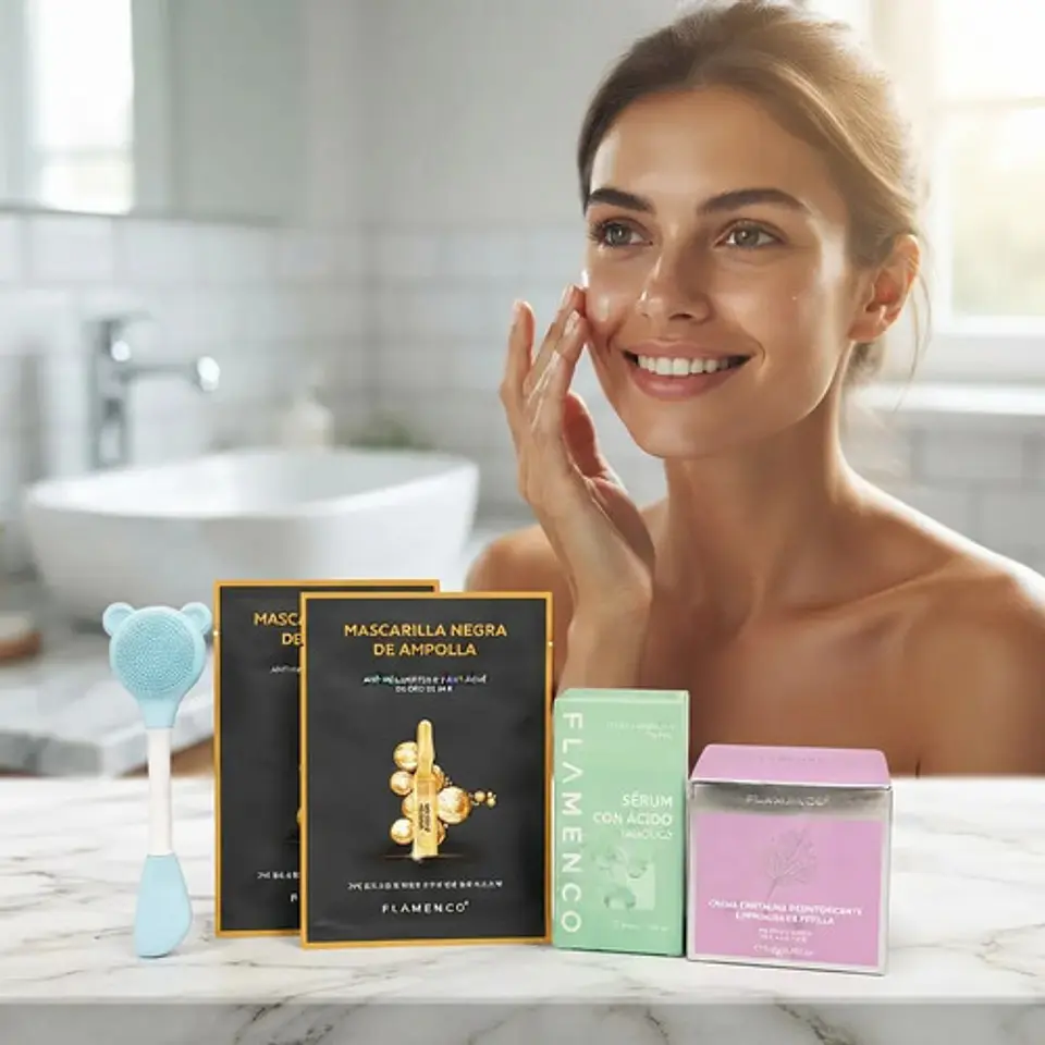 Kit Facial Piel Con Acné Ácido Salicílico Y Perlilla 6