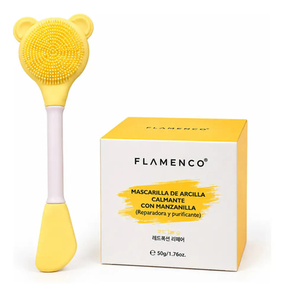 Kit Facial Calmante Oro 24k Arcilla Manzanilla 3