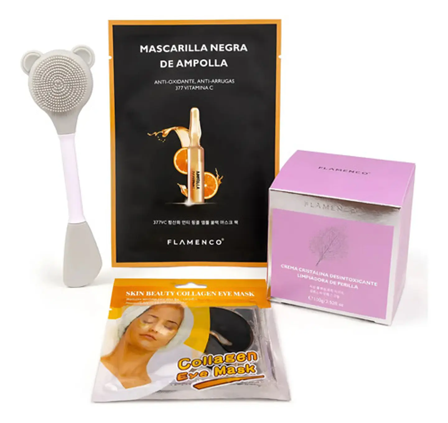 Kit Facial Vitamina C Perilla Parches Colágeno 1