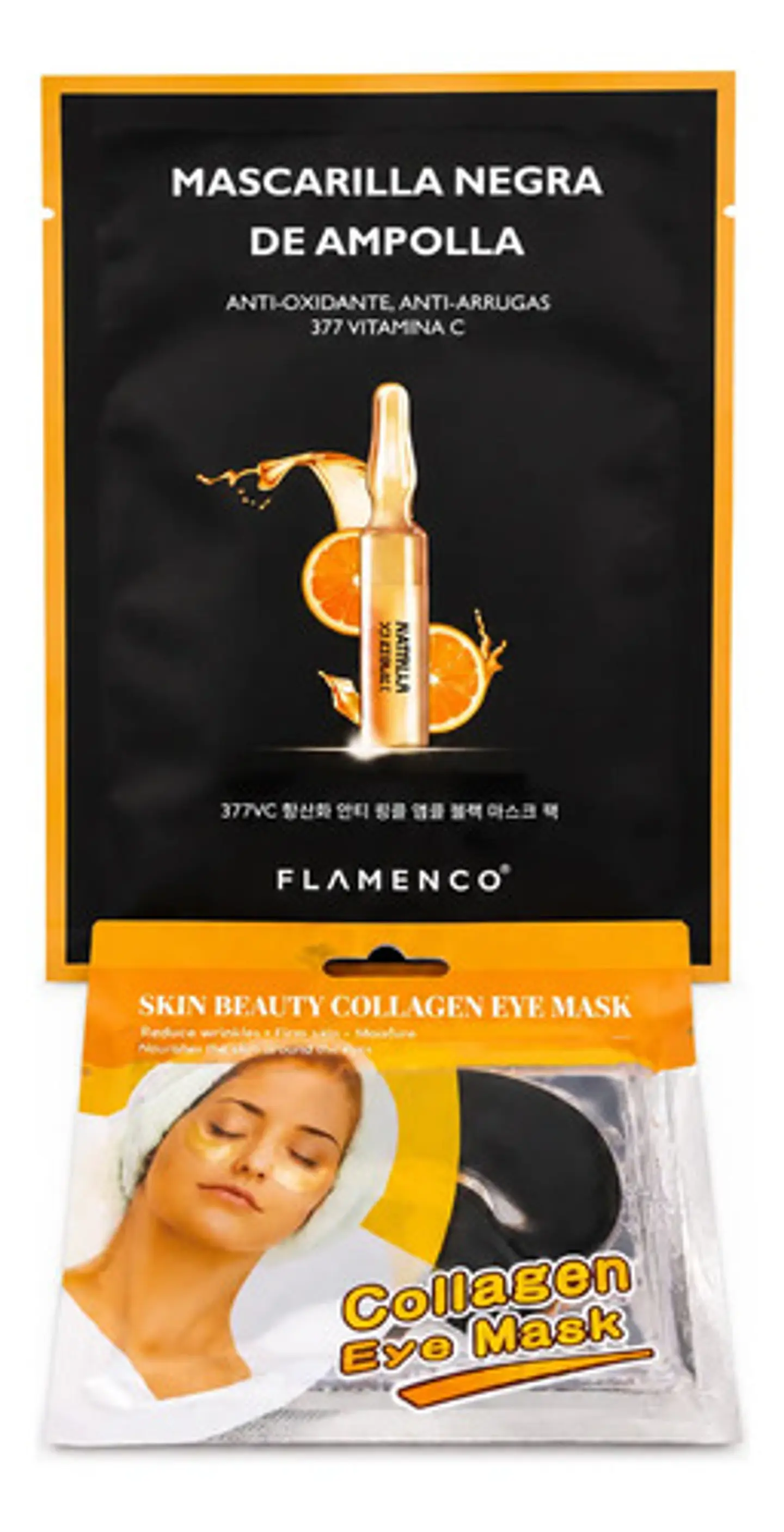 Kit Facial Vitamina C Perilla Parches Colágeno 3