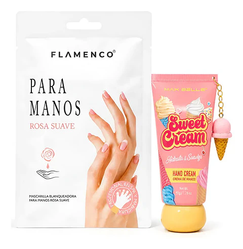 Kit Manicure Manos Hidratación Rosas Hand Cream
