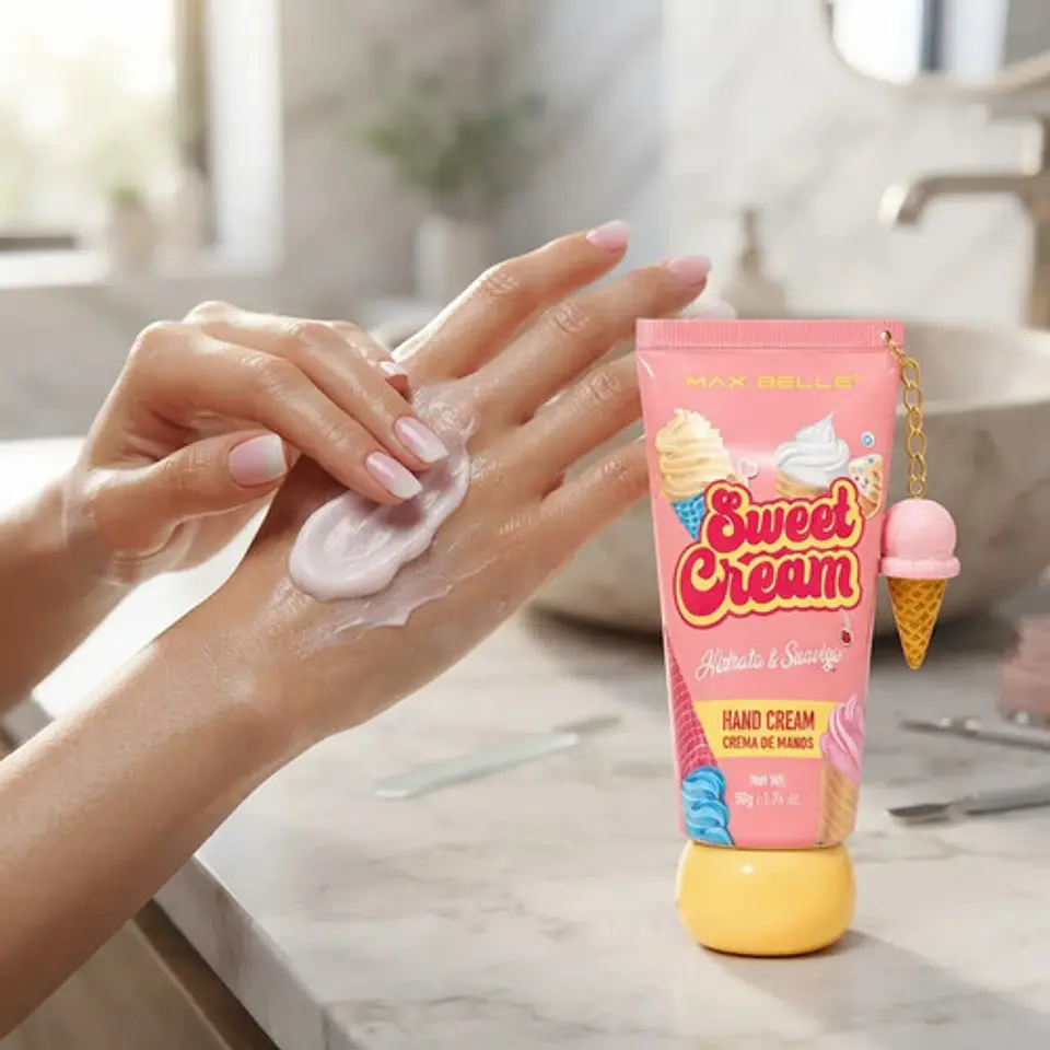 Kit Manicure Manos Hidratación Rosas Hand Cream 2