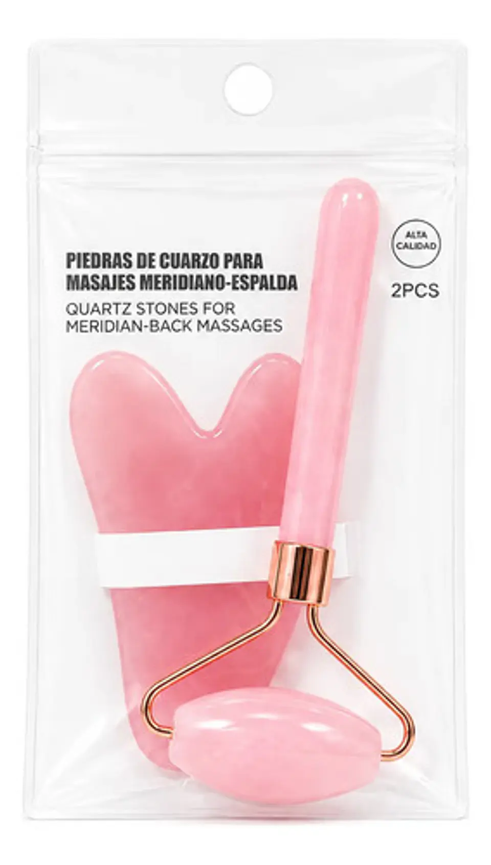 Kit Spa Facial Corporal Cuarzo Rosa Y Cremas 5