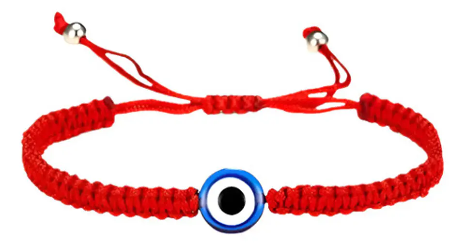 Pulsera Hilo Rojo Kabbalah Suerte Y Éxito 1
