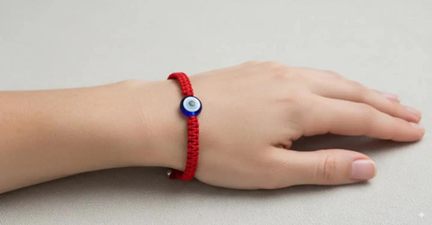 Pulsera Hilo Rojo Kabbalah Suerte Y Éxito 4